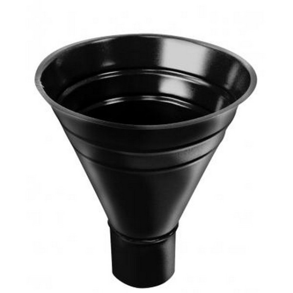 Водосток Grand Line 125x90 –  Воронка водосборная RAL 9005 купить в Гагарине