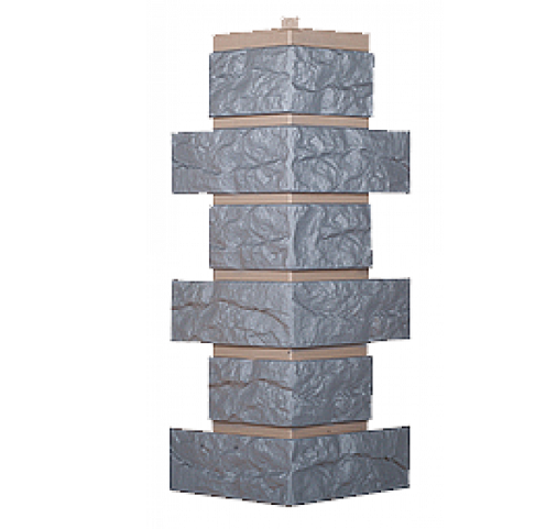 Угол T-Сайдинг-Кирпич Лондон Брик Серый купить в Гагарине