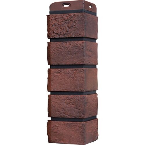 Угол Grand Line состаренный кирпич Элит кофе (жжёный), ШОВ черный купить в Гагарине