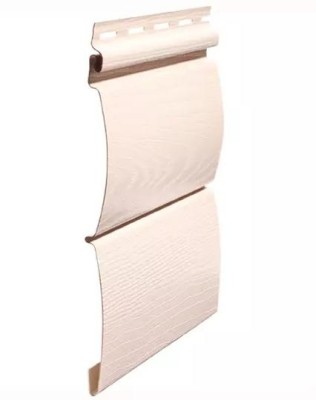 Виниловый сайдинг fineber (файнбер) - серия blockhouse (блокхаус) "бревно", сакура