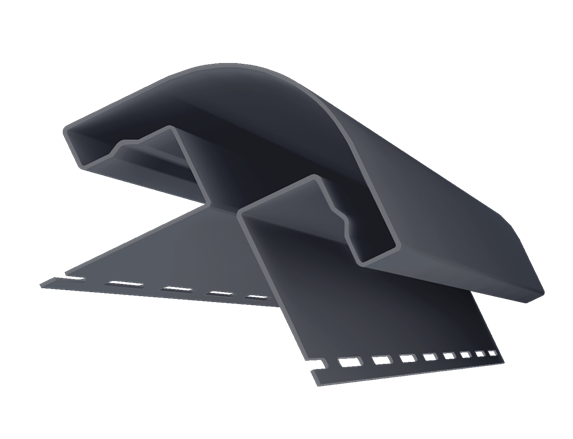 Угол наружный радиусный Графит купить в Гагарине