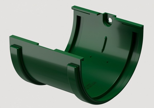 Соединитель желобов ПВХ Docke STANDART зеленый купить в Гагарине