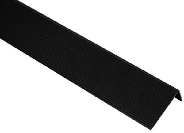 Угол завершающий алюминиевый KRONEX 51,5x30x3000 мм. черный купить в Гагарине