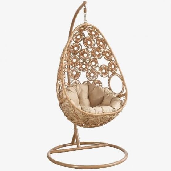 Кресло Подвесное из искусственного ротанга AFM-209A Beige купить в Гагарине