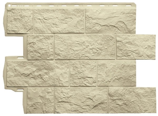 Фасадная панель Альта-Профиль Туф ЭКО Песчаный купить в Гагарине