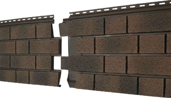 Фасадная панель Ю-пласт Стоун Хаус S-Lock Клинкер Балтик магма купить в Гагарине