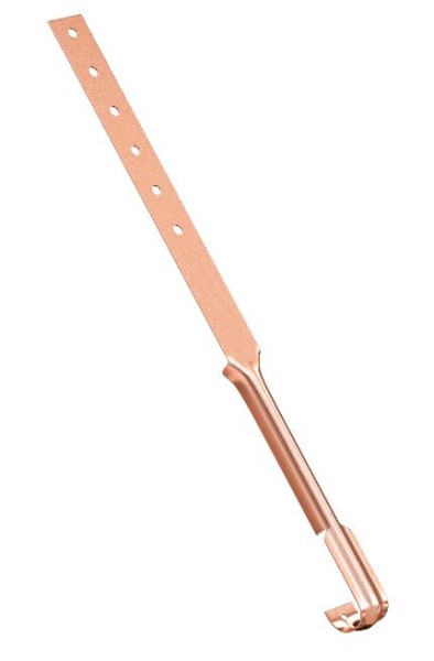 Водосток Aquasistem, система 150/100 - Поддержка желоба Медь купить в Гагарине