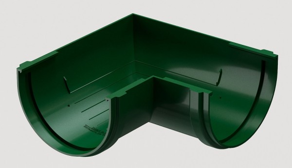 Угловой элемент 90˚ПВХ Docke STANDART зеленый купить в Гагарине