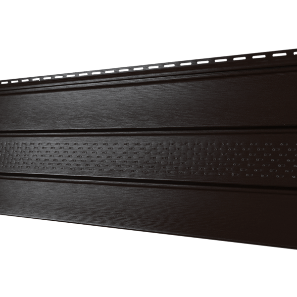 Софит Ю-Пласт PRO Классический перфорация по центру, коричневый купить в Гагарине