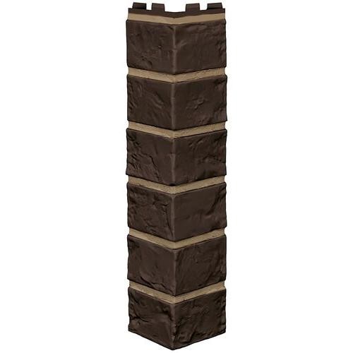 Угол наружный ТЕХНОНИКОЛЬ Оптима Кирпич Тёмно-коричневый купить в Гагарине