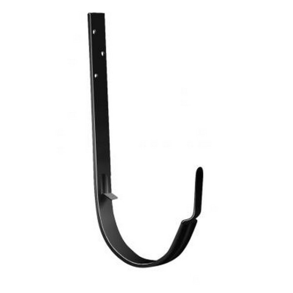 Водосток Grand Line 125x90 – Кронштейн длинный RAL 9005 купить в Гагарине