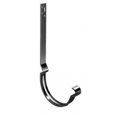 Водосток Grand Line 125x90 – Кронштейн длинный полоса RAL 9005