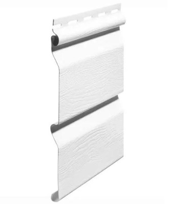 Виниловый сайдинг fineber - "стандарт", белый