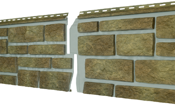 Фасадная панель Ю-пласт Стоун Хаус S-Lock Таганай вулканический купить в Гагарине