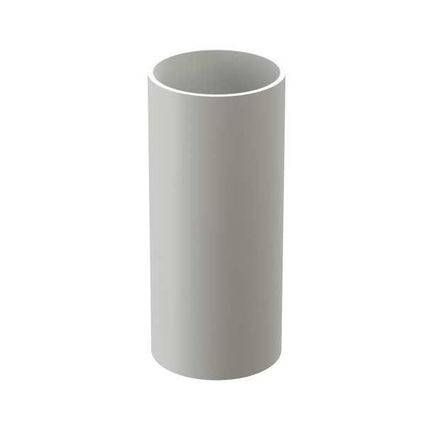 Труба водосточная 1 м ПВХ Docke STANDART пломбир купить в Гагарине