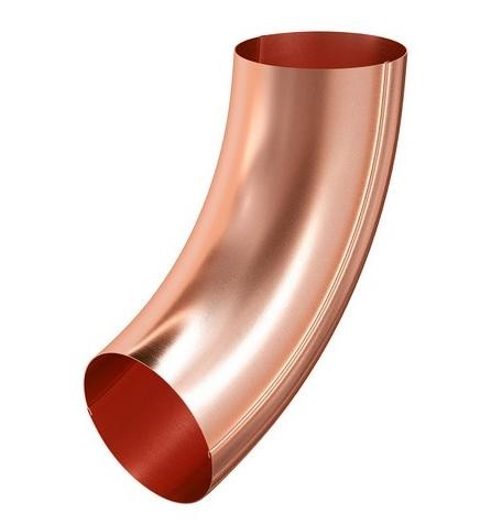 Водосток Aquasistem, система 150/100 - Колено трубы медное купить в Гагарине