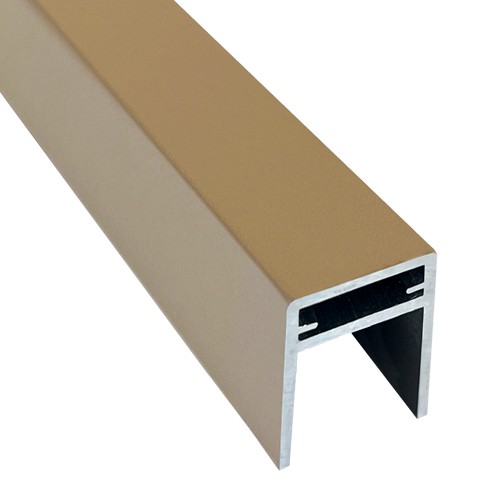 П-профиль Алюминиевый EasyDecking 35x25 Дуб купить в Гагарине