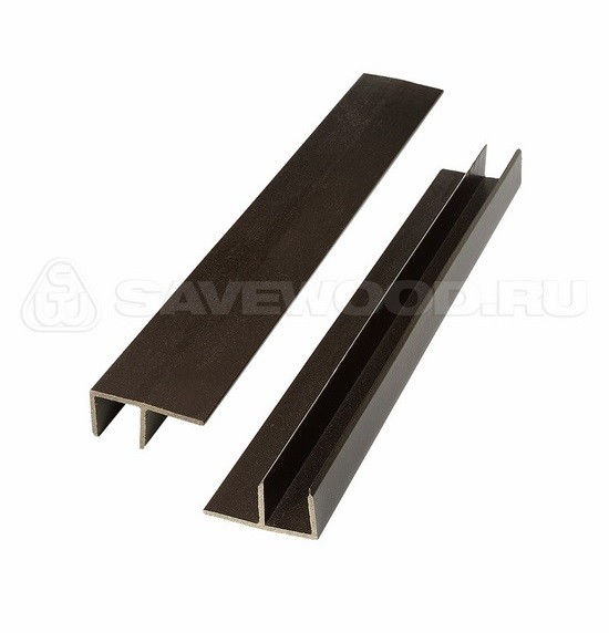 F-профиль ДПК Savewood – Тёмно-коричневый купить в Гагарине