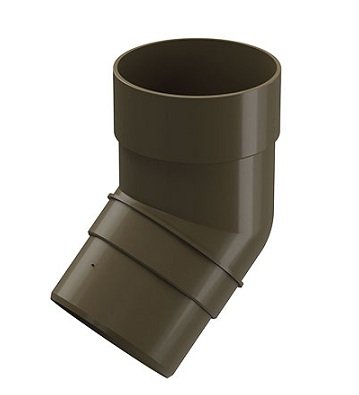 Колено 45˚ Docke Premium ПВХ - Каштан купить в Гагарине