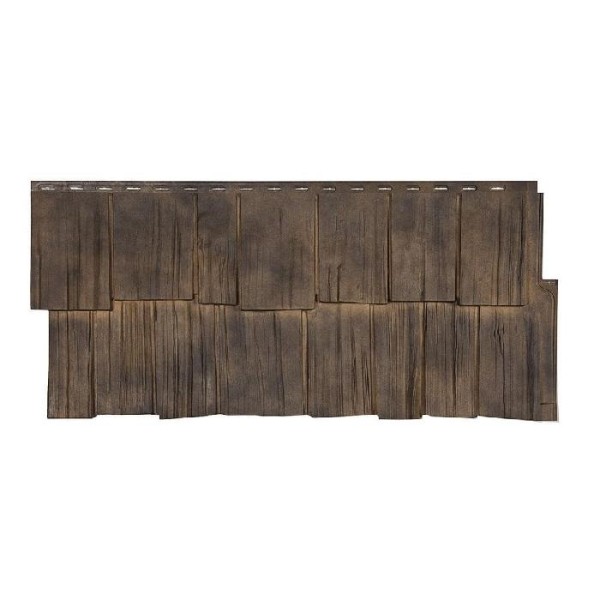 Фасадная панель T-Сайдинг- Щепа Дуб ЭКО-2 Орех купить в Гагарине