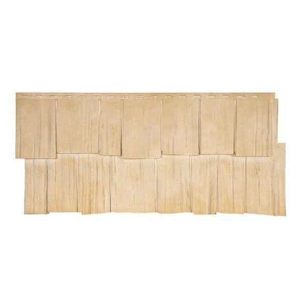 Фасадная панель T-Сайдинг- Щепа Дуб ЭКО-2 Кедр купить в Гагарине