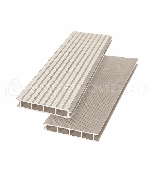 Террасная доска из ДПК SW Ulmus «SaveWood» бежевый купить в Гагарине