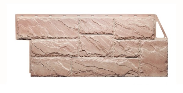 Фасайдинг Серия «Камень крупный» Терракотовый купить в Гагарине