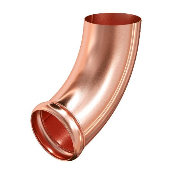 Водосток Aquasistem, система 150/100 - Отвод трубы декоративный медный купить в Гагарине