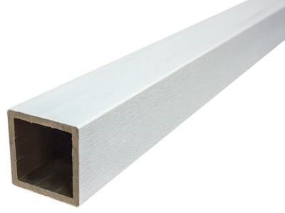 Столб опорный ДПК GardenParkett Белый купить в Гагарине