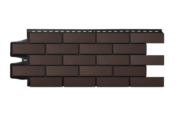 ФП Grand Line клинкерный кирпич ПРЕМИУМ Шоколадный (шов RAL 9005) купить в Гагарине