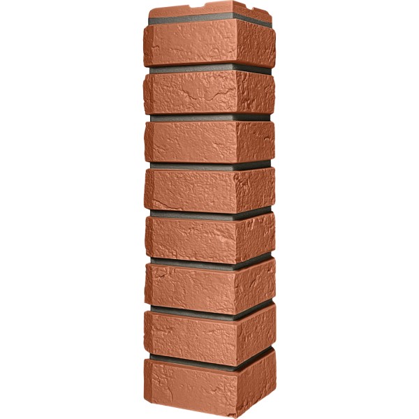 Угол наружный ДАЧНЫЙ Серия Баварский кирпич Терракотовый купить в Гагарине