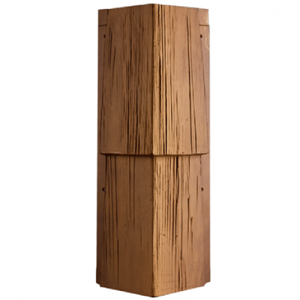 Угол T-Сайдинг-Щепа дуб ЭКО-2 Орех купить в Гагарине