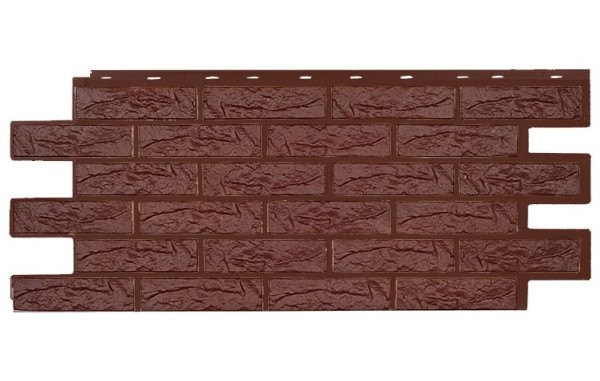 Фасадная панель T-Siding Лондон Брик Эко Браун купить в Гагарине