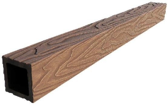 Балясина ДПК 3D GardenParkett фактура дерева Светло-коричневый купить в Гагарине