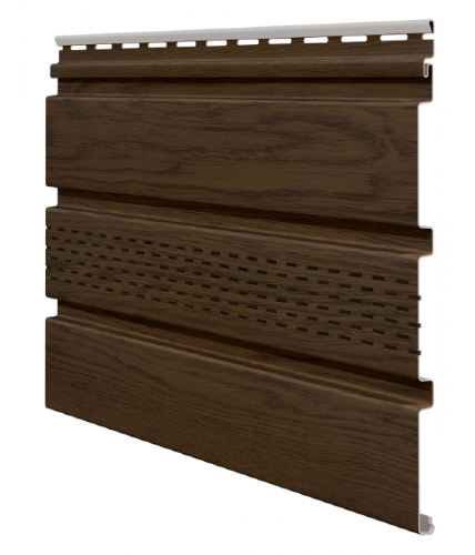 Софит ламинированный VOX NATURE с центральной перфорацией, Орех купить в Гагарине