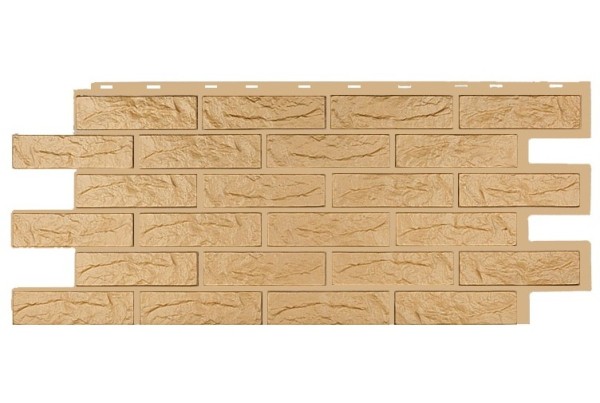 Фасадная панель T-Siding Лондон Брик Эко Крем купить в Гагарине