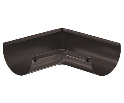 Водосток Aquasistem, система 150/100 - Угол желоба, внутренний 90° RR 32 Тёмно Коричневый