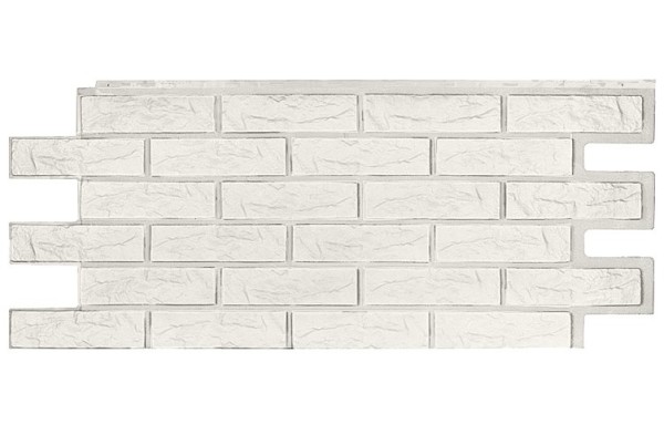 Фасадная панель T-Siding Лондон Брик Эко Уайт купить в Гагарине