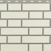Фасадная панель Альта-Профиль, Кирпич Клинкерный, Белый купить в Гагарине