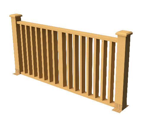 Ограждения декоративное ДПК GRINDERDECO  Риальто песчаник купить в Гагарине
