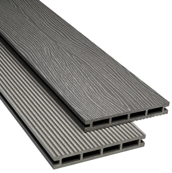 Террасная доска из ДПК Faynag 3D Stelo графит купить в Гагарине