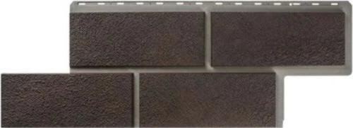 Фасадная панель Альта-Профиль Неаполитанский камень - Коричневый купить в Гагарине