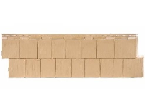 Фасадная панель T-Сайдинг-Щепа пихта ЭКО-1 Бежевый купить в Гагарине