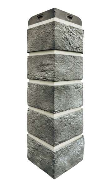 Угол Grand Line состаренный кирпич Элит гранит, ШОВ белый купить в Гагарине