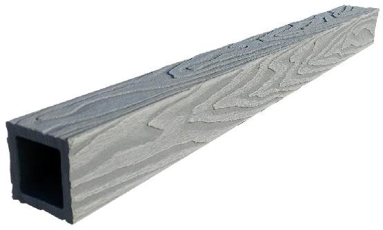 Балясина ДПК 3D GardenParkett фактура дерева Серый купить в Гагарине