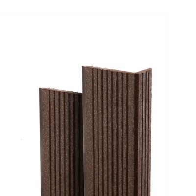 Угол торцевой Ecodecking Некст 70х35x3000 Шоколад
