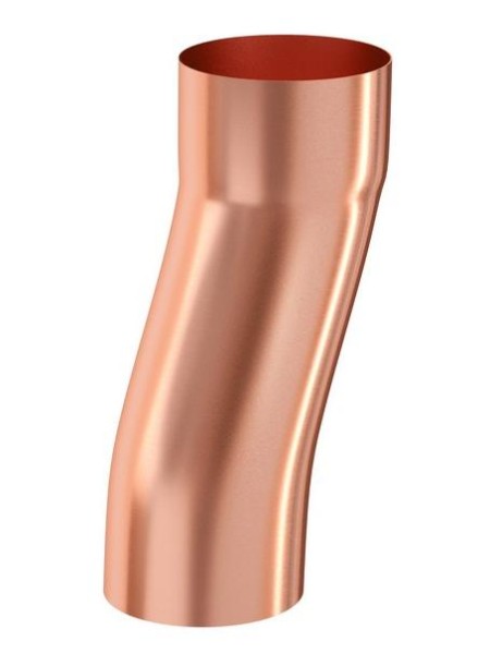 Водосток Aquasistem, система 125x90 - S-обвод медный купить в Гагарине