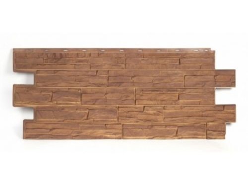 Фасадная панель T-Сайдинг-Альпийская сказка ЭКО-2 Орех купить в Гагарине