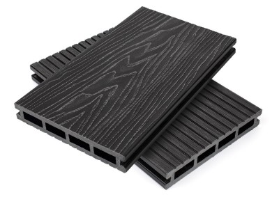 Террасная доская ДПК NanoWood Nature 3D пустотелая Графит