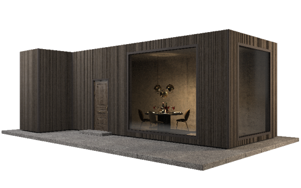 Фасадная панель GRINDERDECO, ДПК,двухсторонняя Венге купить в Гагарине